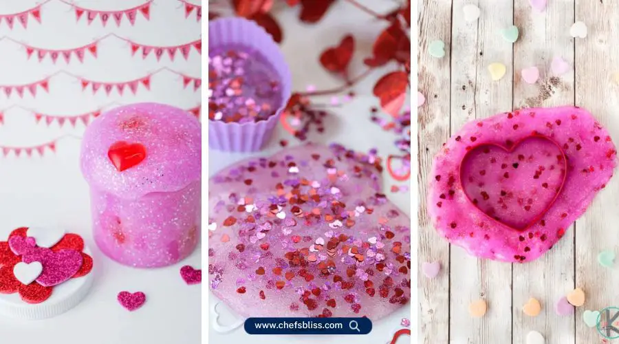 valentine's day slime recipes