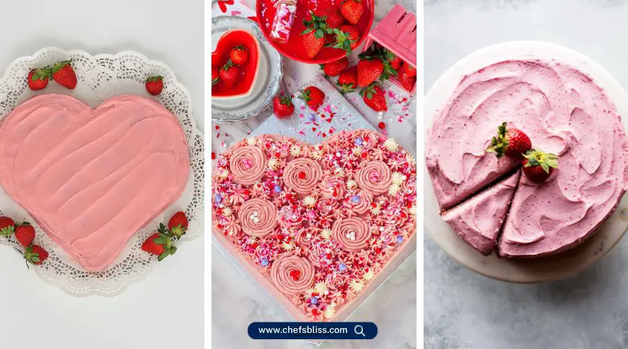 valentine's day strawberry cake recipes