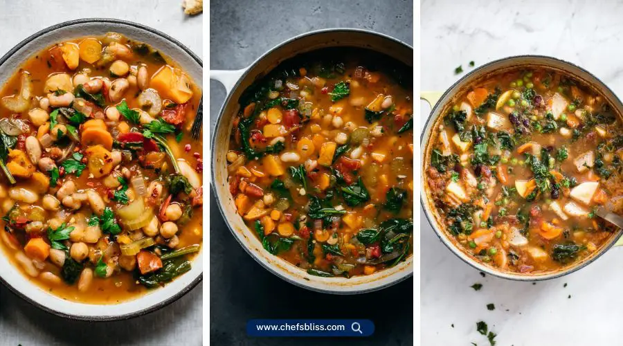 vegetable bean soup recipes