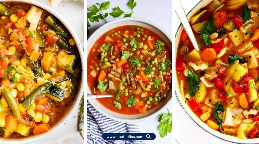 vegetarian soup recipes