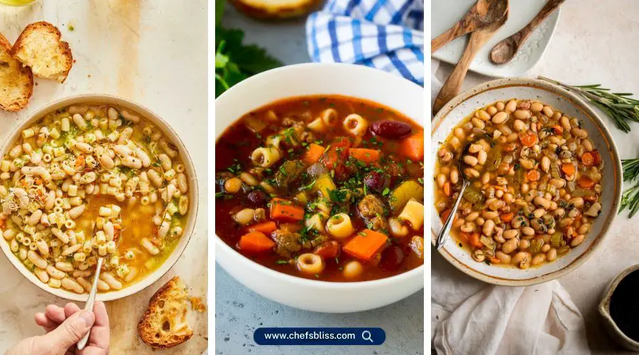 bean and pasta soup recipes