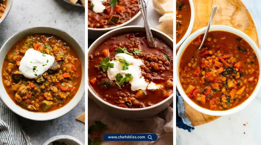 beef lentil soup recipes