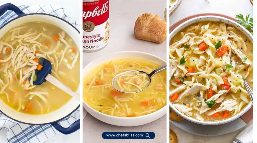 campbell chicken noodle soup recipes