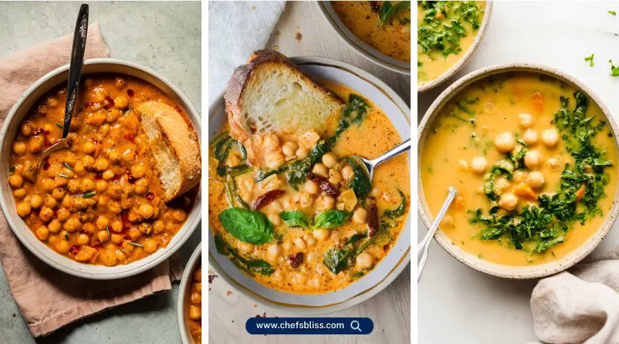 canned chickpea soup recipes