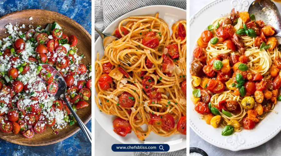 cherry tomato dinner recipes