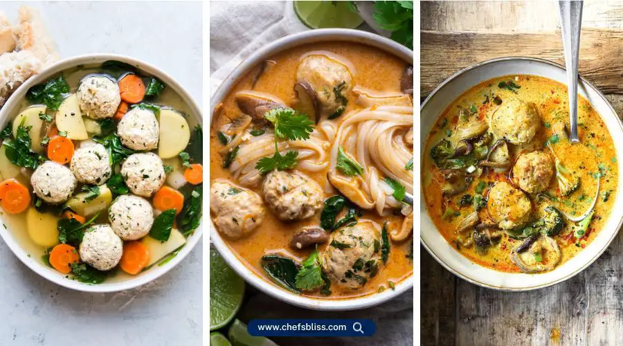 chicken meatball soup recipes