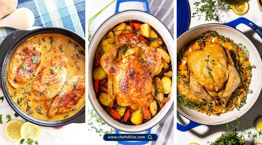 lodge dutch oven chicken recipes