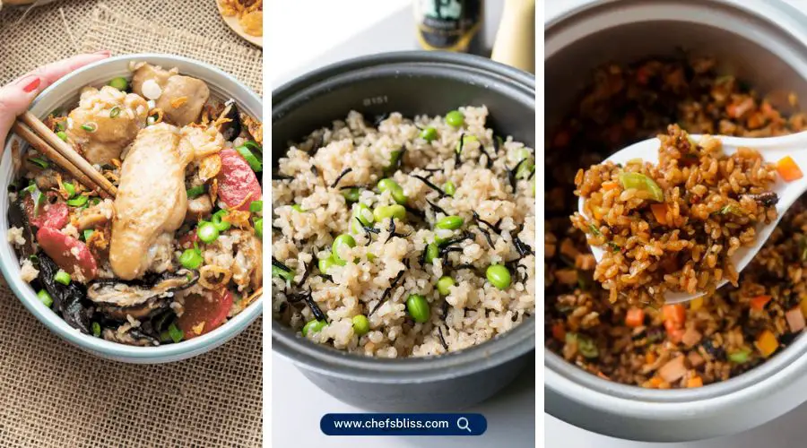 rice cooker dinner recipes