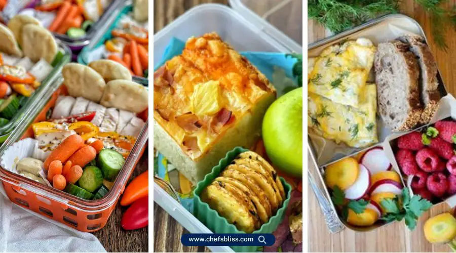 savoury lunch box recipes