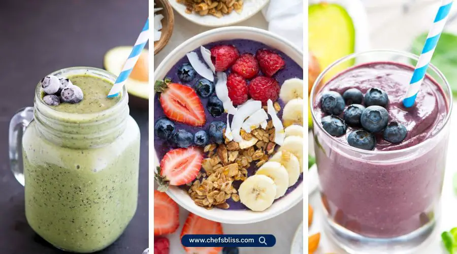 smoothie breakfast recipes