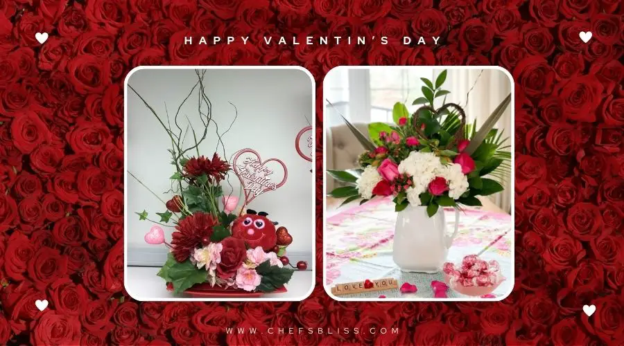 valentine’s day floral decor ideas