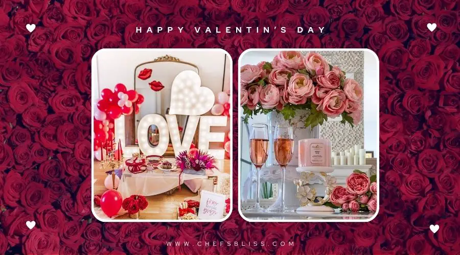 valentine’s day glam decor ideas