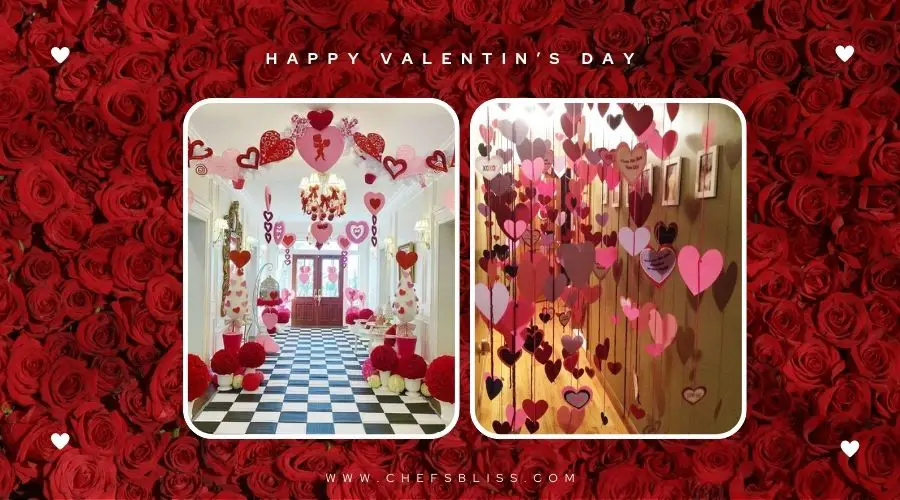 valentine’s day hallway decor ideas