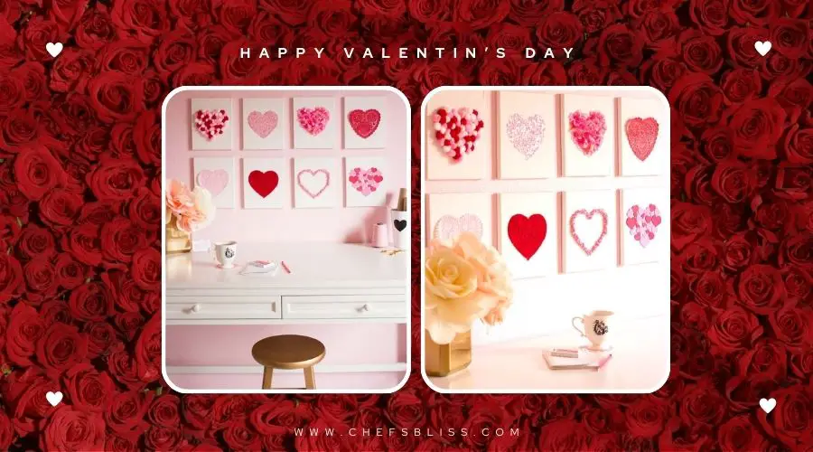 valentine’s day home office decor ideas