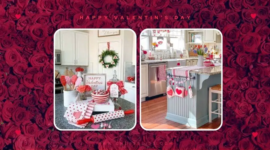 valentine’s day kitchen decor ideas