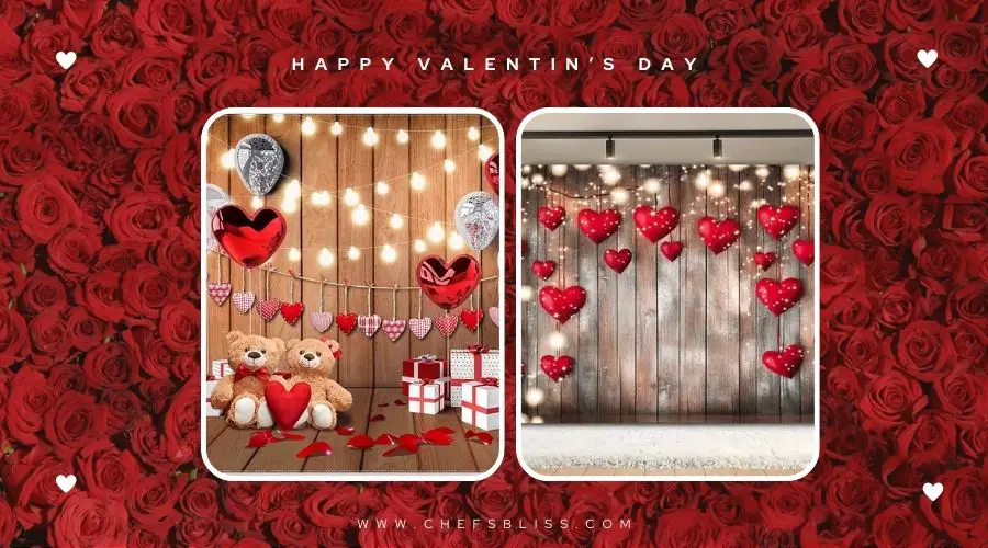 valentine’s day photo booth decor ideas