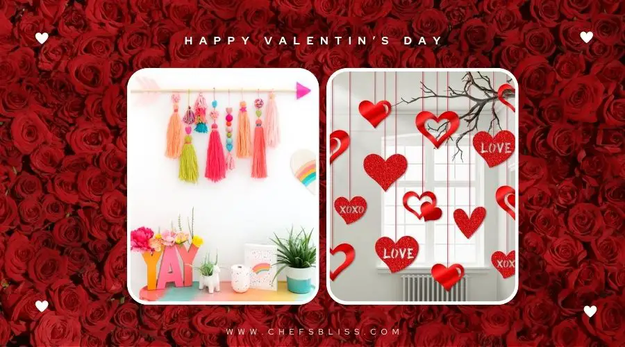 valentine’s day wall hanging decor ideas