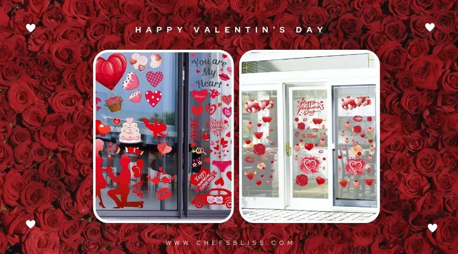 valentine’s day window sill decor ideas