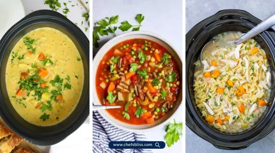 4 ingredient crockpot soup recipes