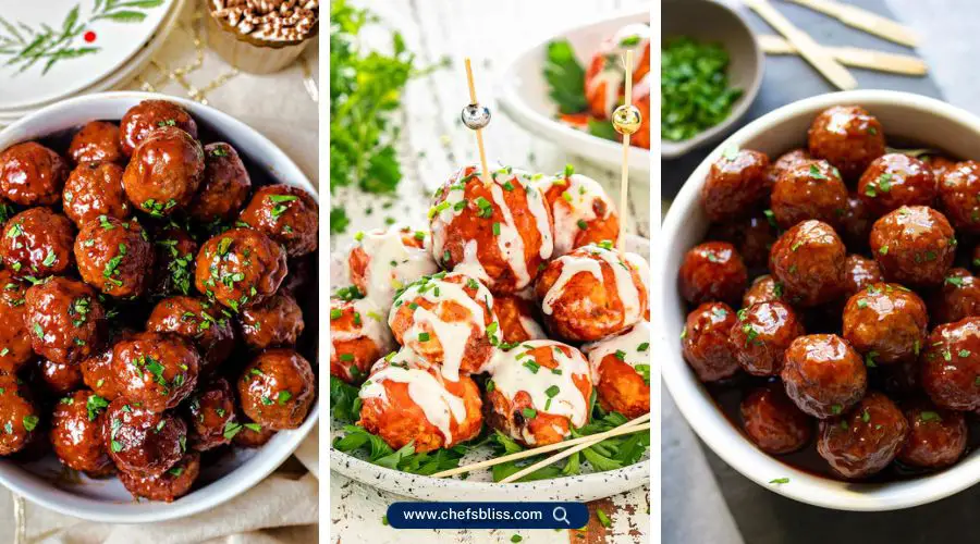 crockpot appetizer meatball recipes