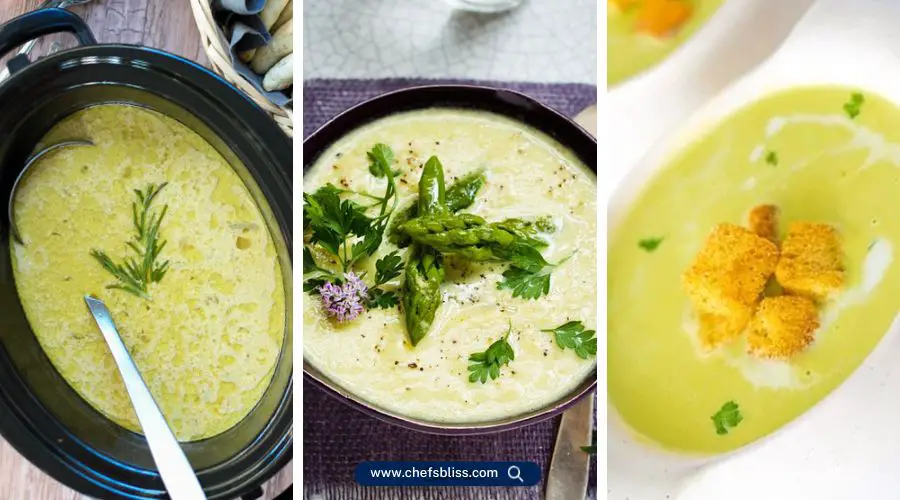 crockpot asparagus soup recipes