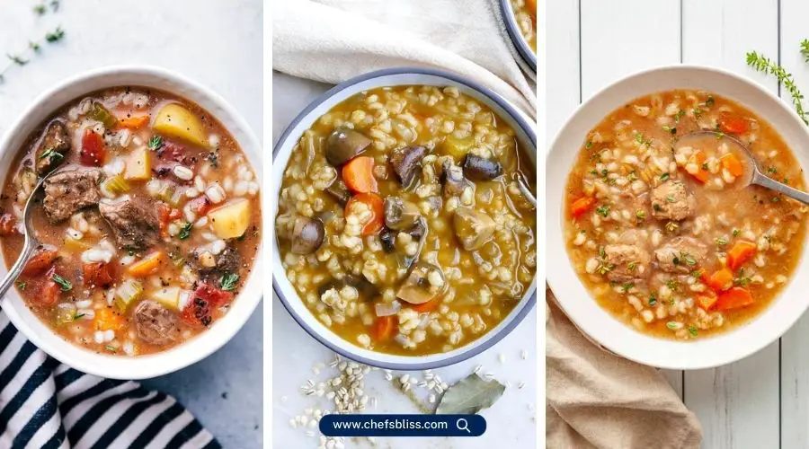 crockpot barley soup recipes