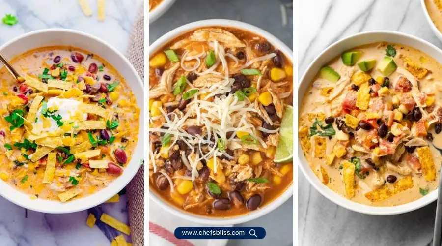 crockpot chicken taco soup recipes