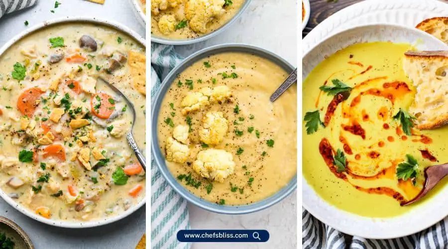 dairy free cauliflower soup recipes