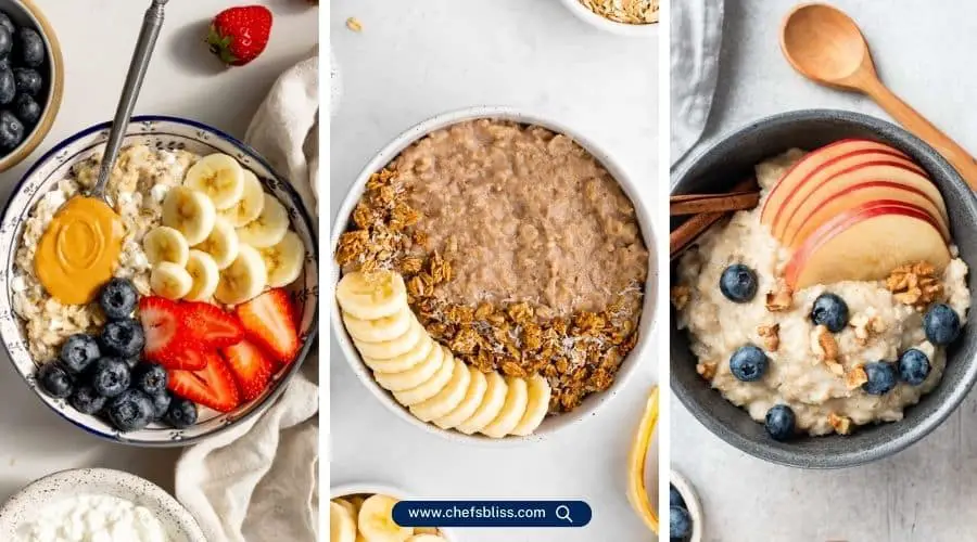 diabetic breakfast oatmeal recipes