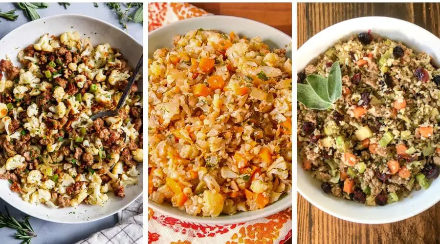 keto cauliflower stuffing recipes
