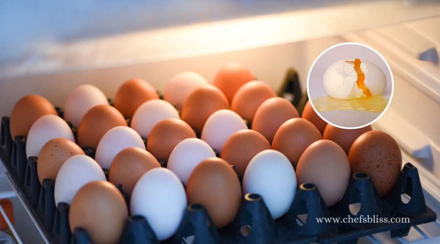 eggs cracking in fridge