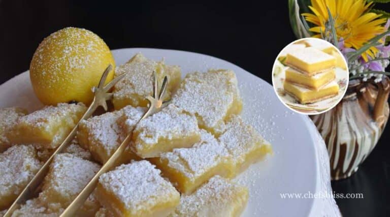 how to tell when lemon bars are done