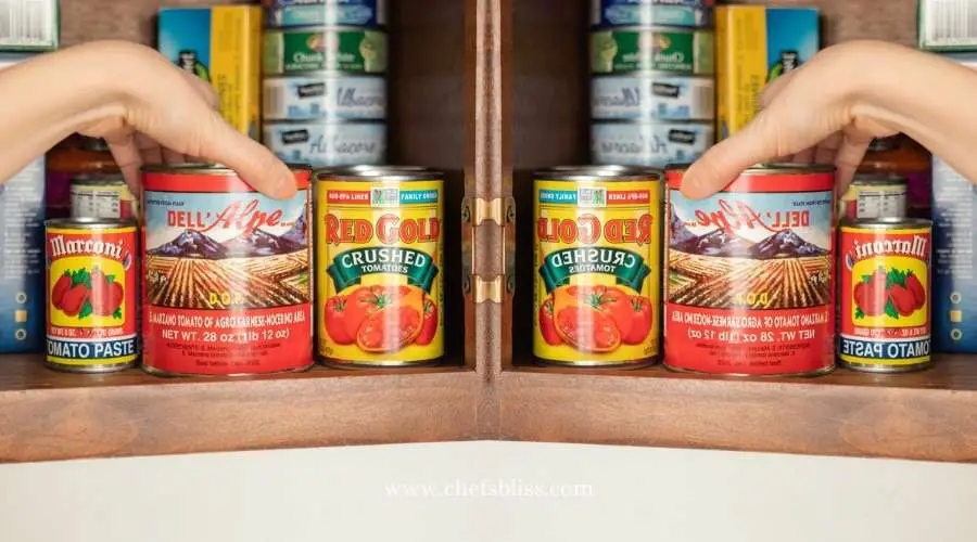 How long can you leave canned foods in a hot car