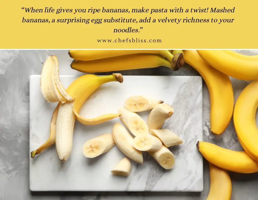 Mashed bananas