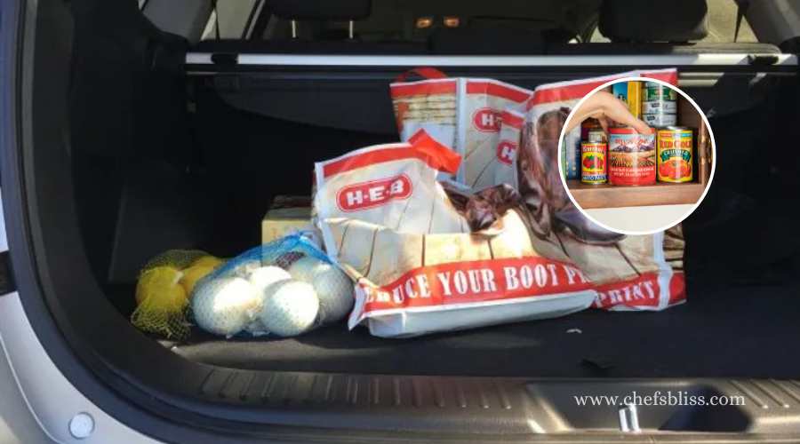 can canned food be left in hot car