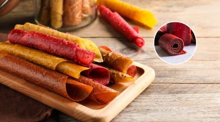 fruit leather sticking to parchment paper