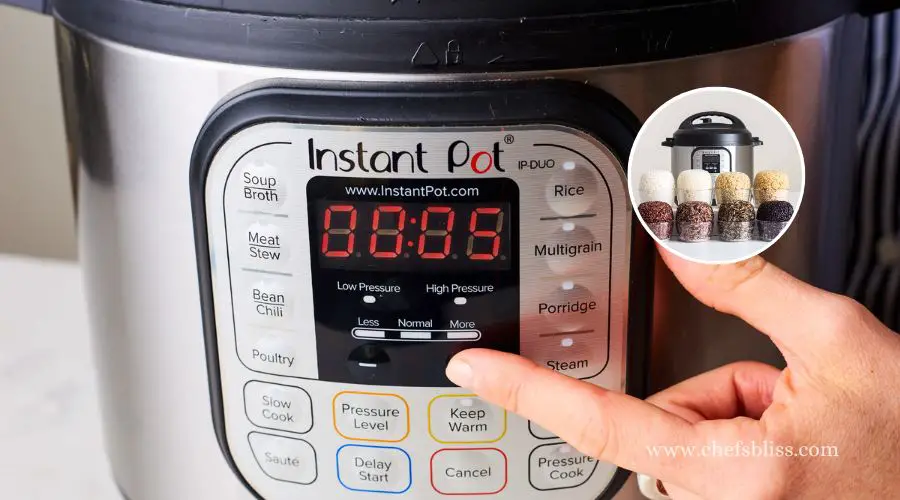 Instant Pot Rice Button Not Working