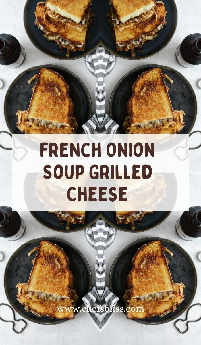 French Onion Soup Grilled Cheese