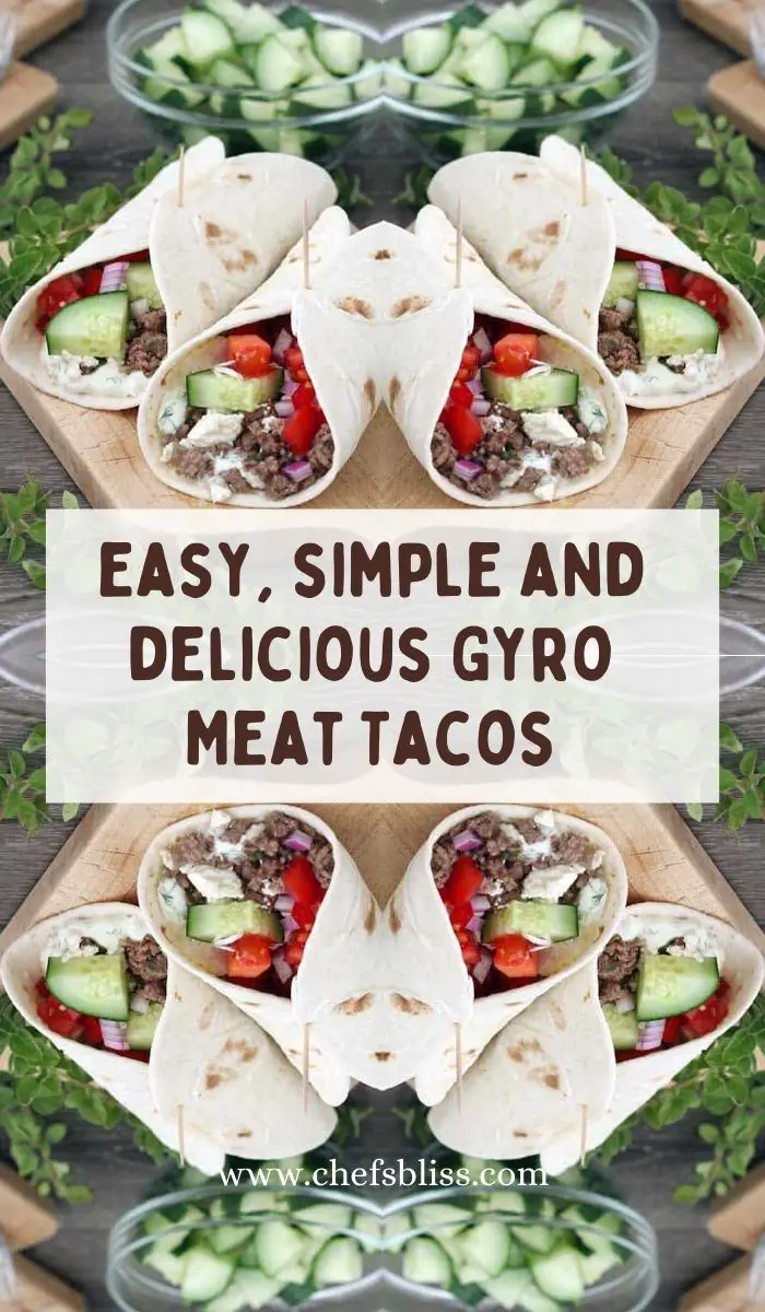 Gyro Meat Tacos