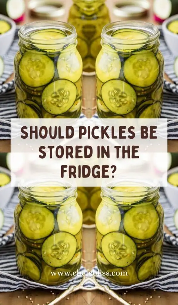 Can Pickles Stay Out Of Fridge? Can pickles be left out overnight