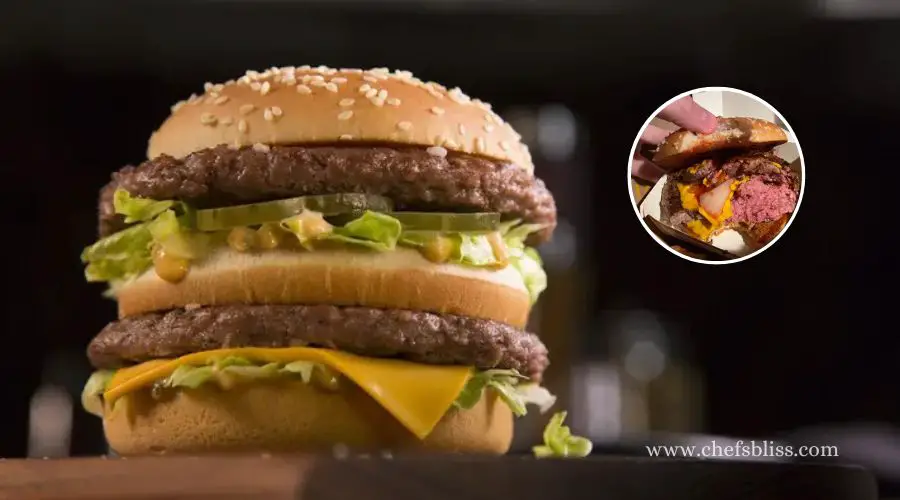 Undercooked Mcdonalds Burger