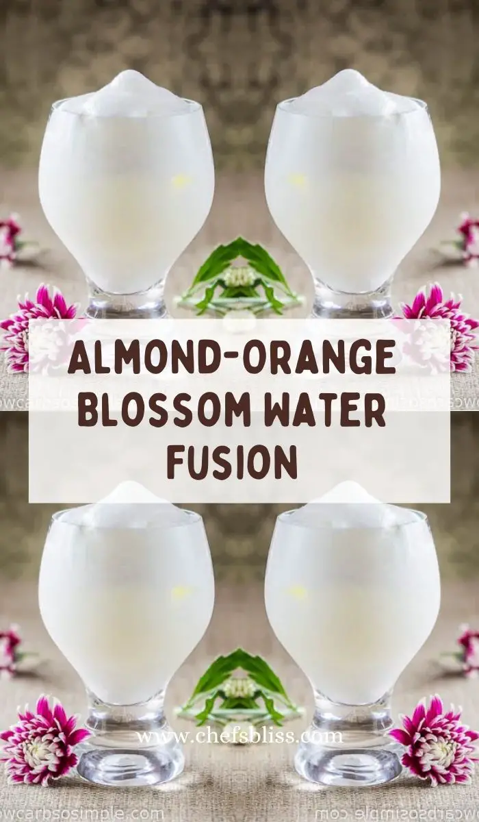Almond-Orange Blossom Water