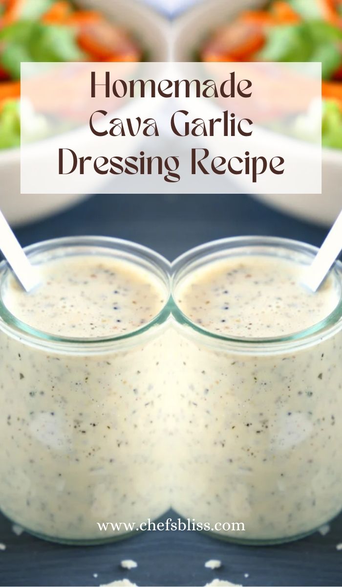 Cava Garlic Dressing Recipe