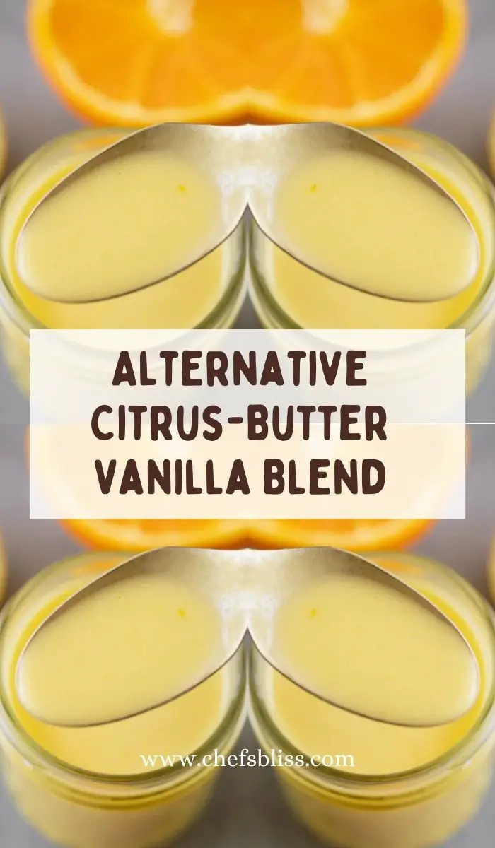 Citrus-Butter Vanilla Blend