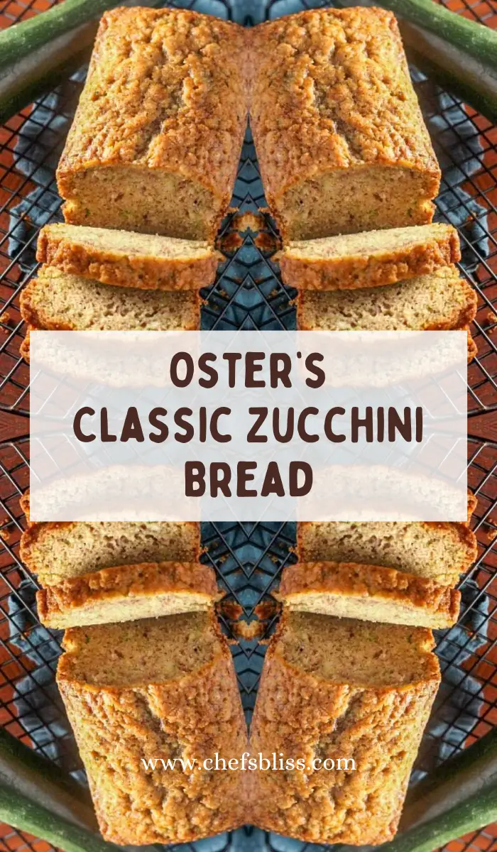 Classic Zucchini Bread