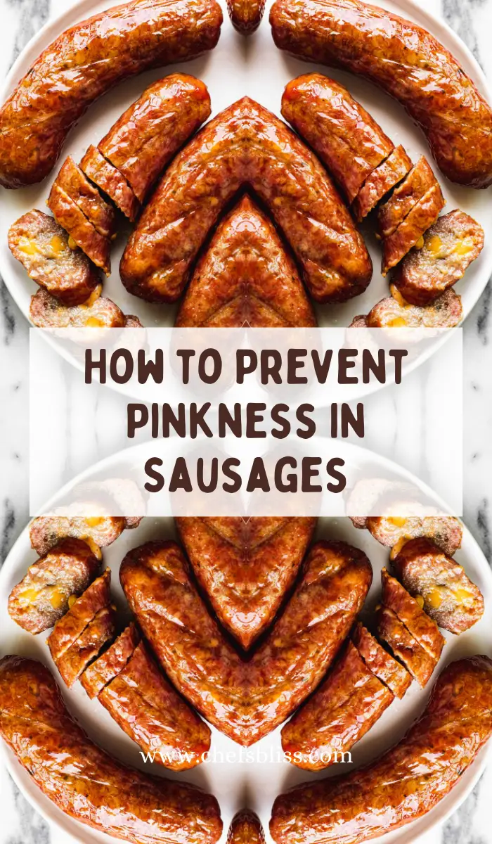How to Prevent Pinkness In Sausages