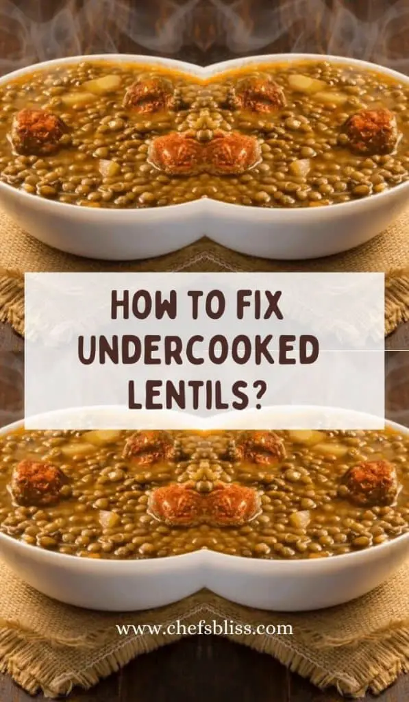 Undercooked Lentils Ok to Eat? Health Risks and How To Fix! ChefsBliss