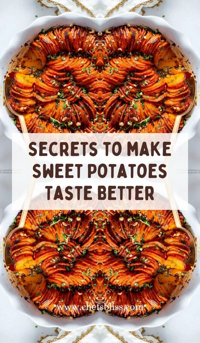 What Can I Add To Sweet Potatoes To Make Them Taste Better