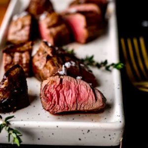 honey bourbon venison backstrap