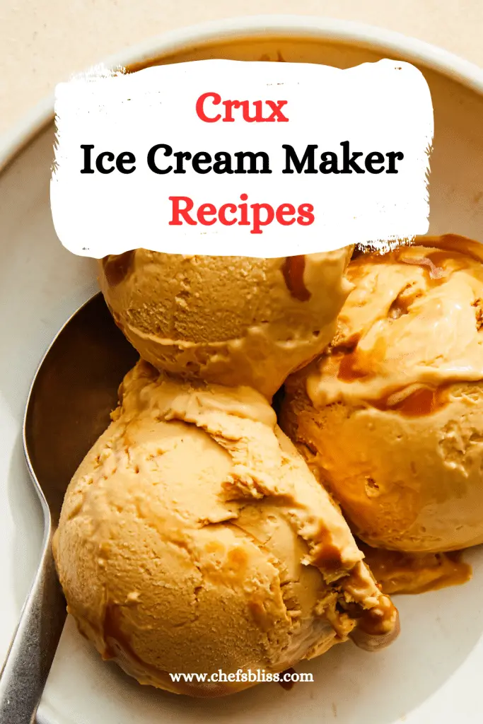 15+ Best Crux Ice Cream Maker Recipes to Try Now! ChefsBliss